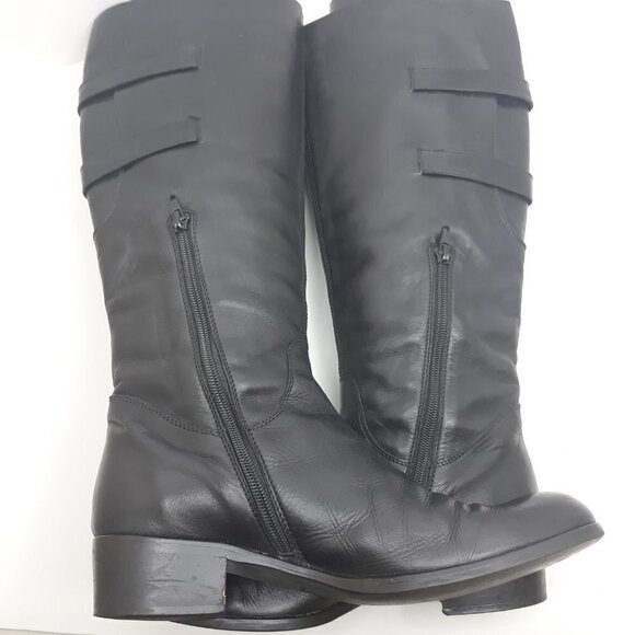 Sesto Meucci Tall Black Boot Sz 8M - Picture 6 of 11